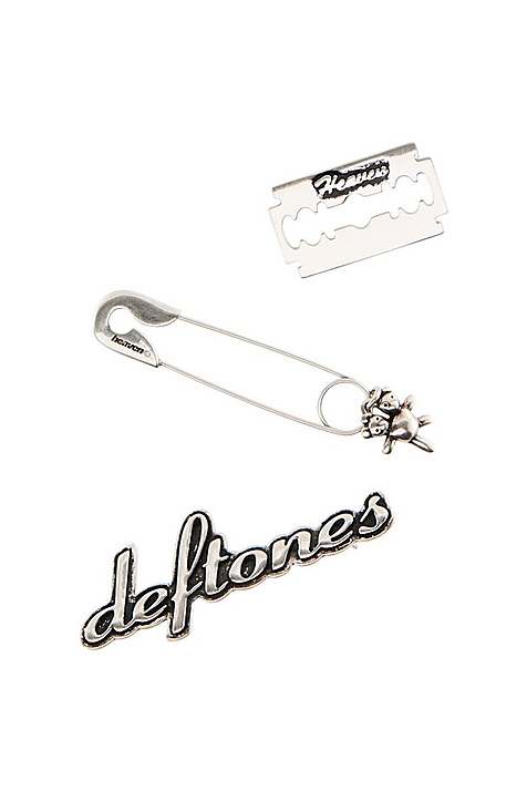 Accesorios Marc Jacobs Deftones Pin Set Mujer Plateadas | Peru-24836