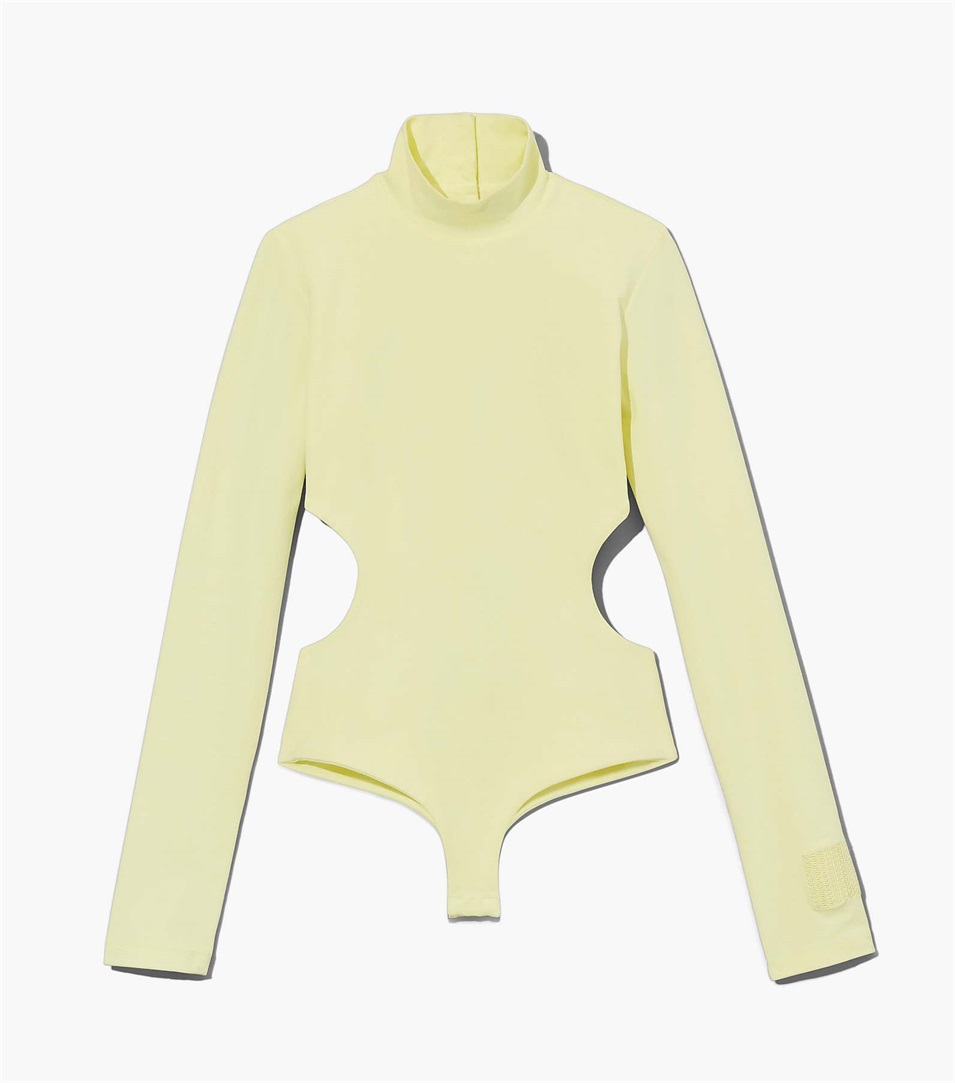 Bodysuit Marc Jacobs The Cutout Mujer Amarillo | Peru-59610