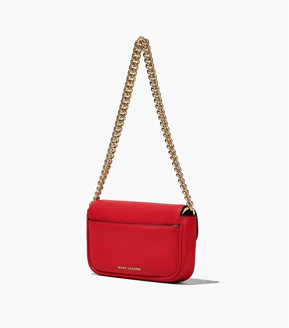 Bolsa De Hombro Marc Jacobs The J Marc Mini Mujer Rojas | Peru-30942