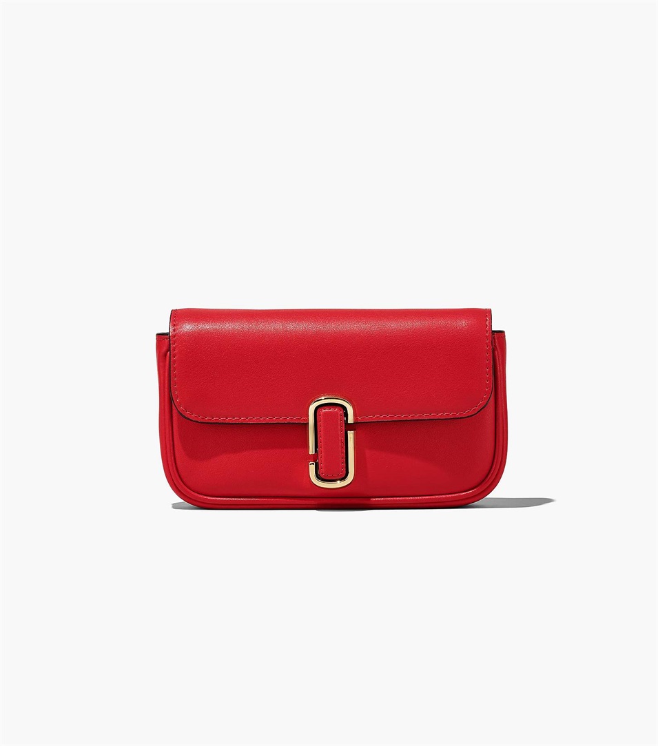 Bolsa De Hombro Marc Jacobs The J Marc Mini Mujer Rojas | Peru-30942