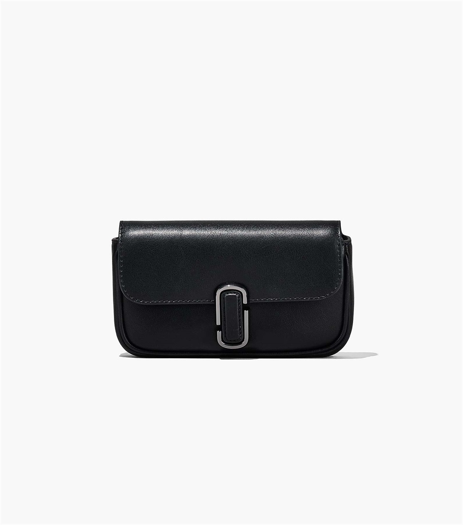 Bolsa De Hombro Marc Jacobs The J Marc Mini Mujer Negras | Peru-58071