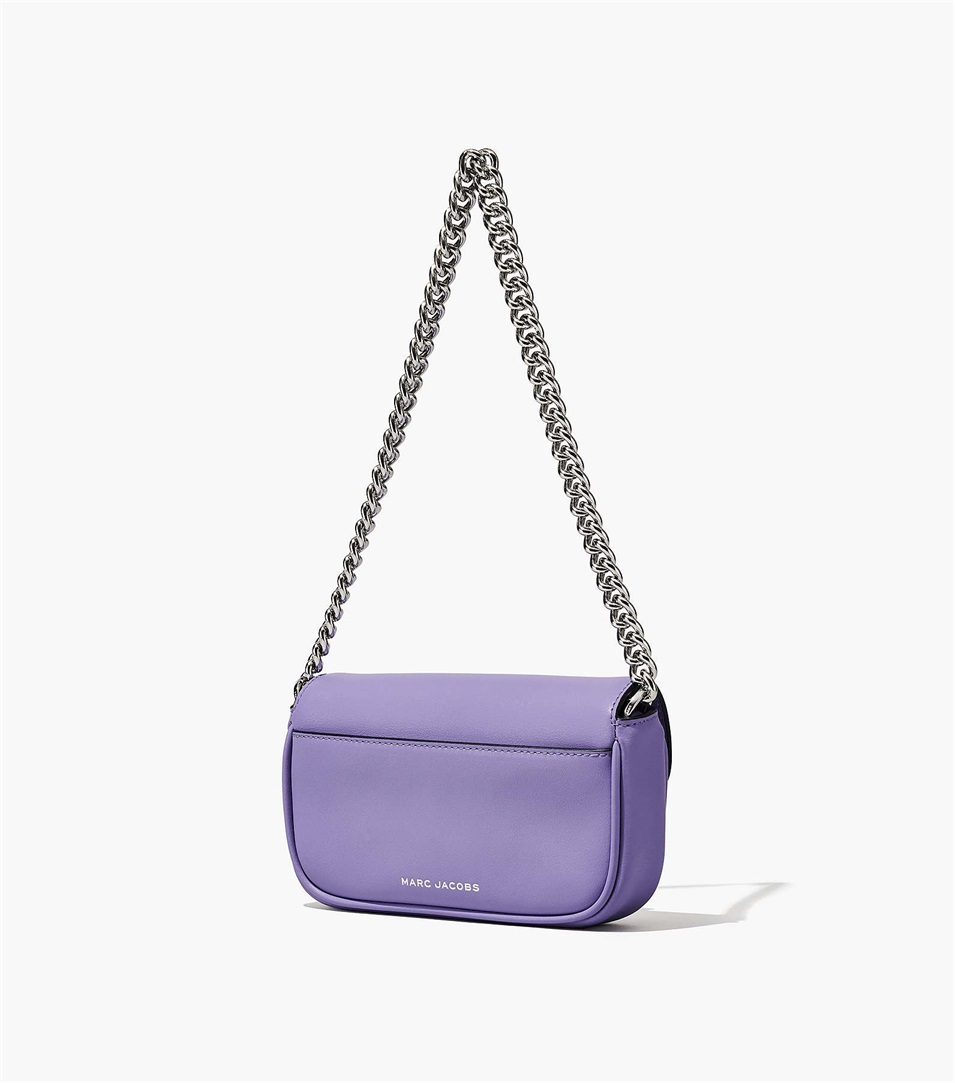 Bolsa De Hombro Marc Jacobs The J Marc Mini Mujer Moradas | Peru-65294