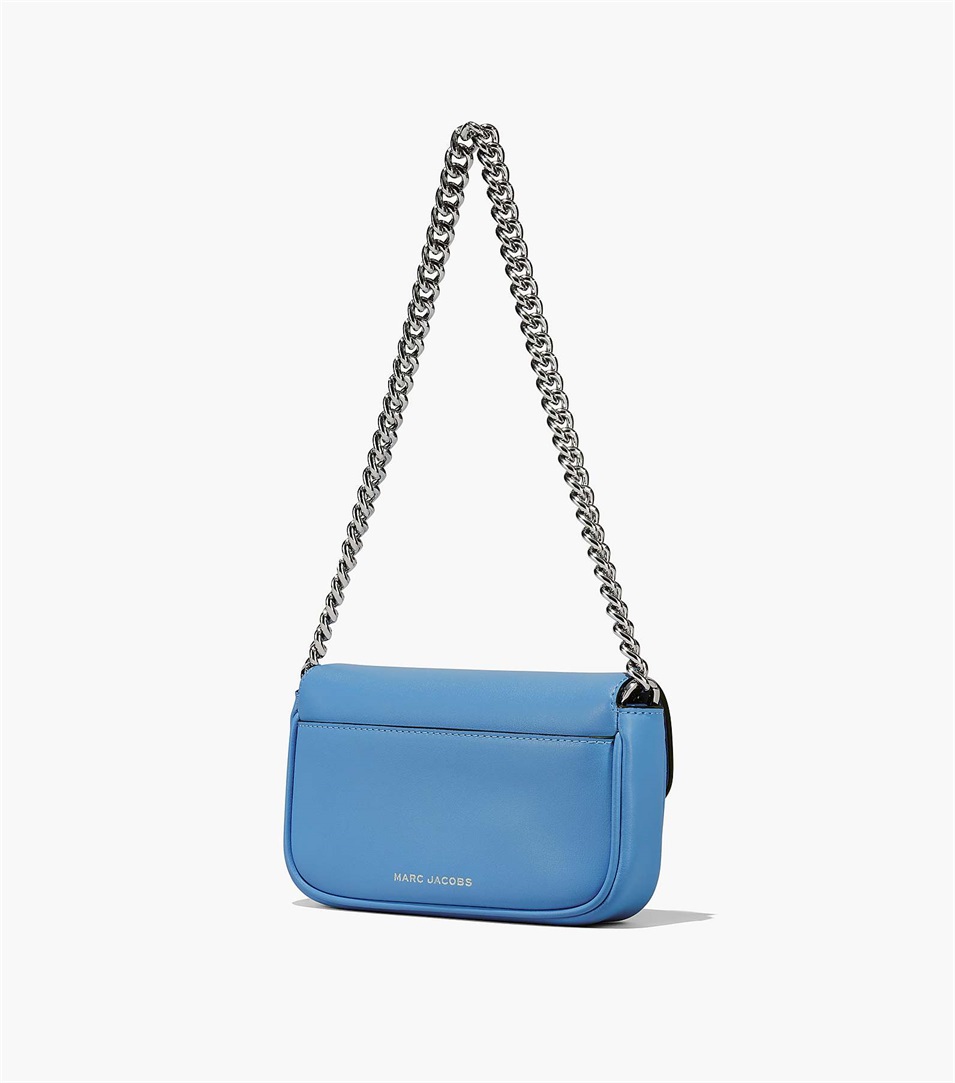 Bolsa De Hombro Marc Jacobs The J Marc Mini Mujer Azules | Peru-94310