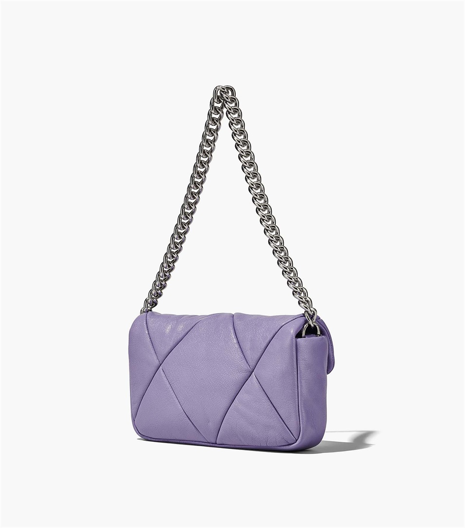 Bolsa De Hombro Marc Jacobs The Puffy Diamond Quilted J Marc Mujer Moradas | Peru-04283