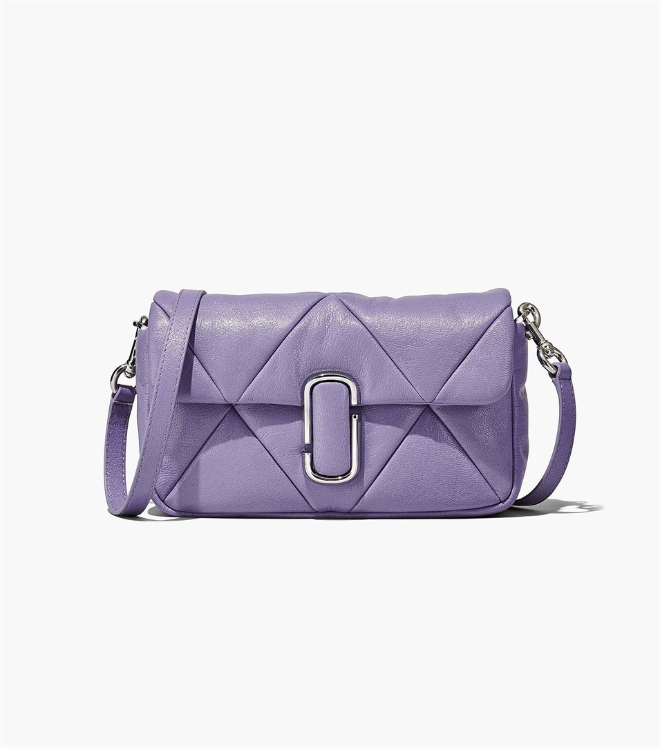 Bolsa De Hombro Marc Jacobs The Puffy Diamond Quilted J Marc Mujer Moradas | Peru-04283