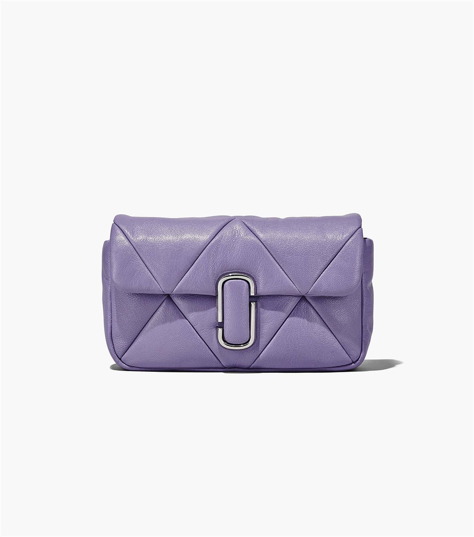 Bolsa De Hombro Marc Jacobs The Puffy Diamond Quilted J Marc Mujer Moradas | Peru-04283