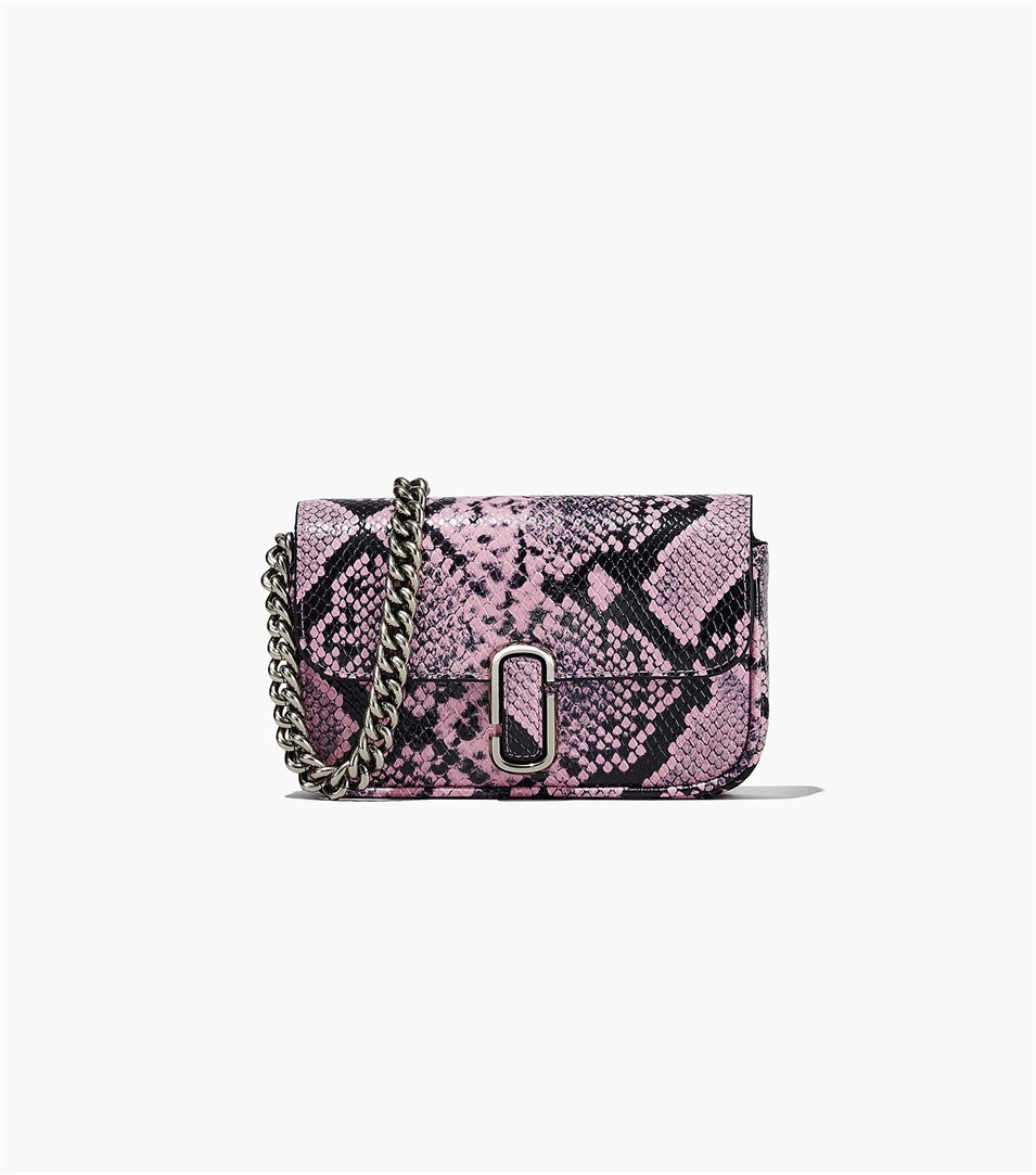 Bolsa De Hombro Marc Jacobs The Snake-Embossed J Marc Mini Mujer Multicolor | Peru-28614