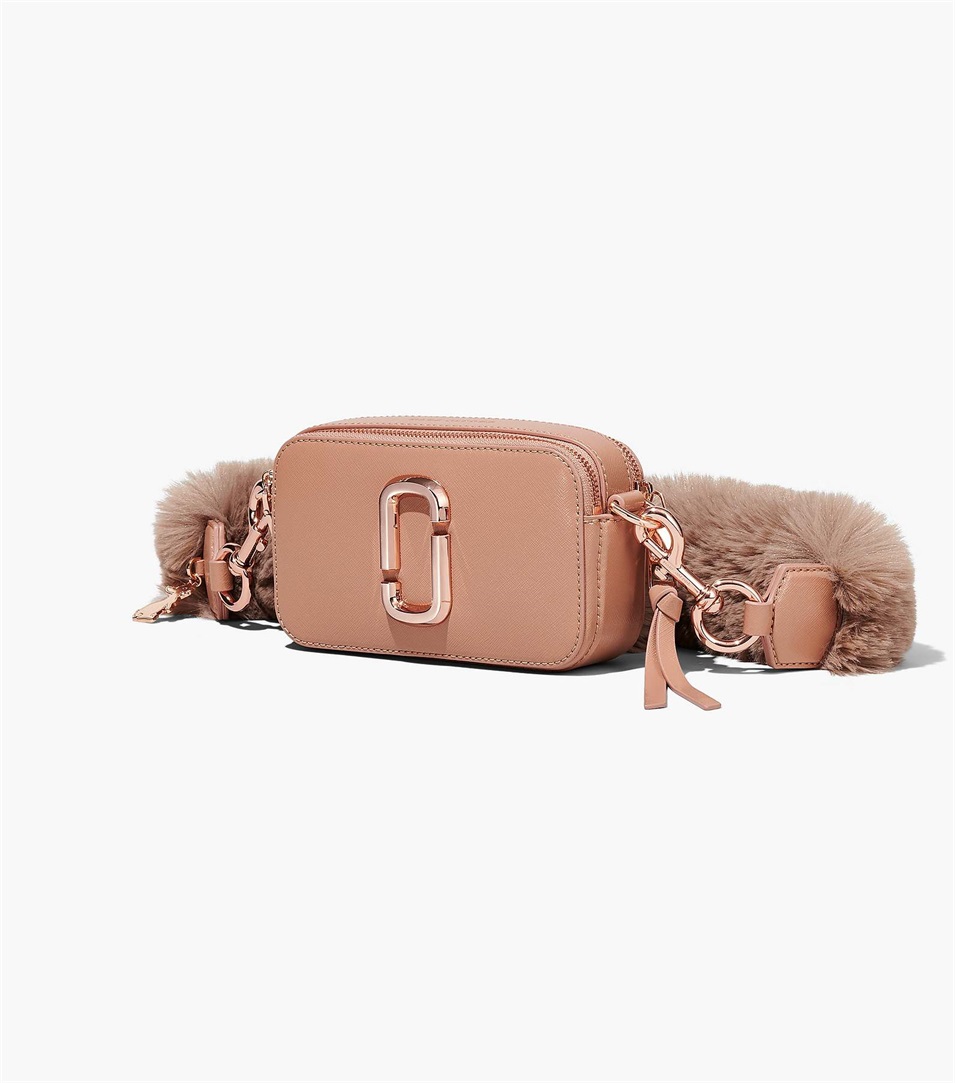 Bolsa Snapshot Marc Jacobs The Faux Fur Mujer Naranjas | Peru-36057