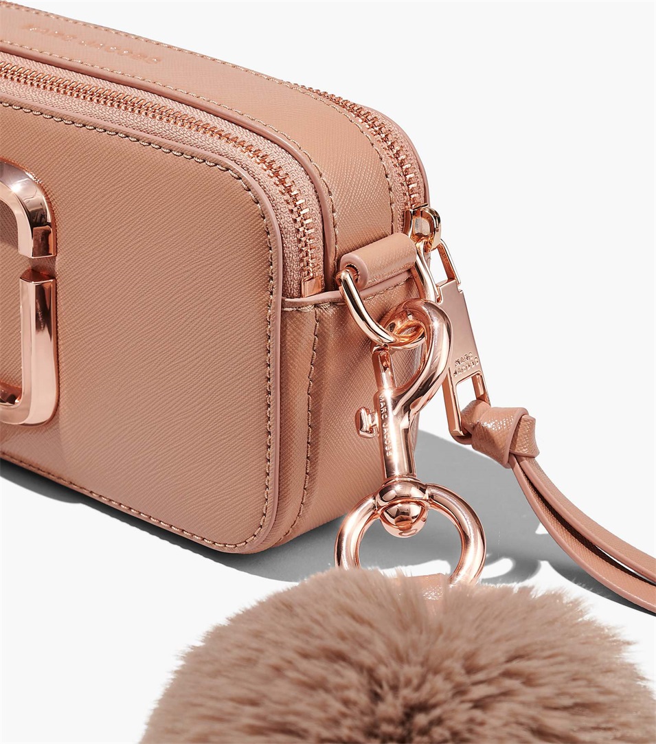 Bolsa Snapshot Marc Jacobs The Faux Fur Mujer Naranjas | Peru-36057