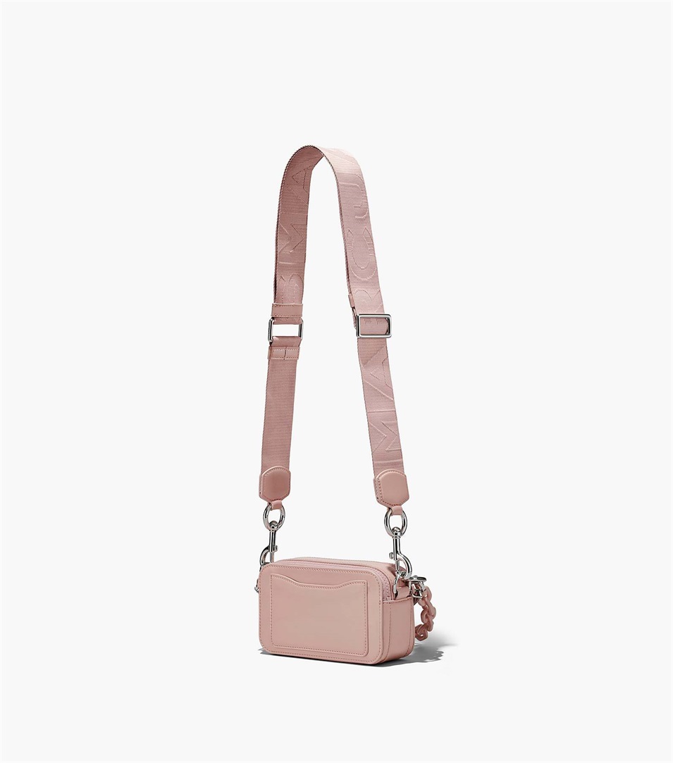 Bolsa Snapshot Marc Jacobs The Patent Leather Mujer Rosas | Peru-75209