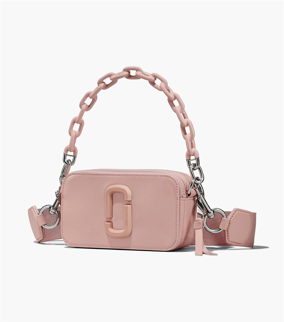 Bolsa Snapshot Marc Jacobs The Patent Leather Mujer Rosas | Peru-75209