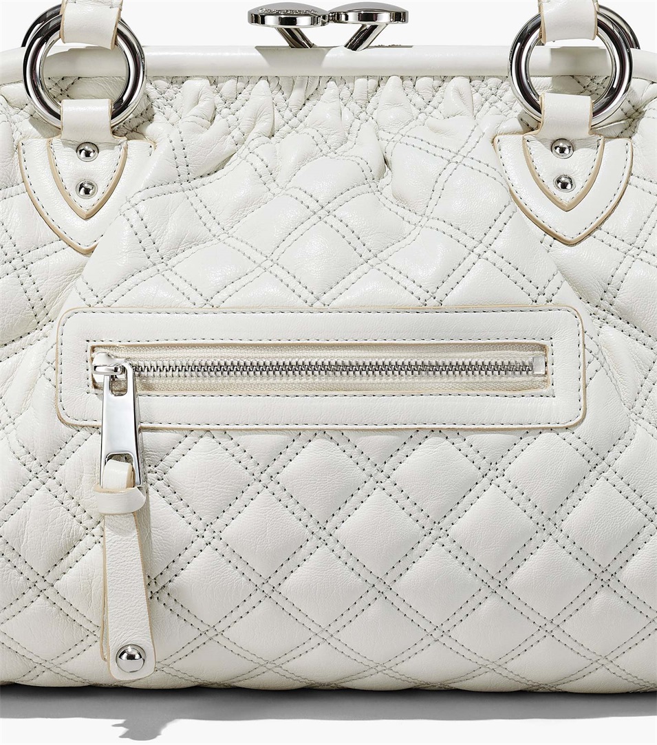 Bolsas Marc Jacobs Re-Edition Quilted Leather Stam Mujer Blancas | Peru-42613