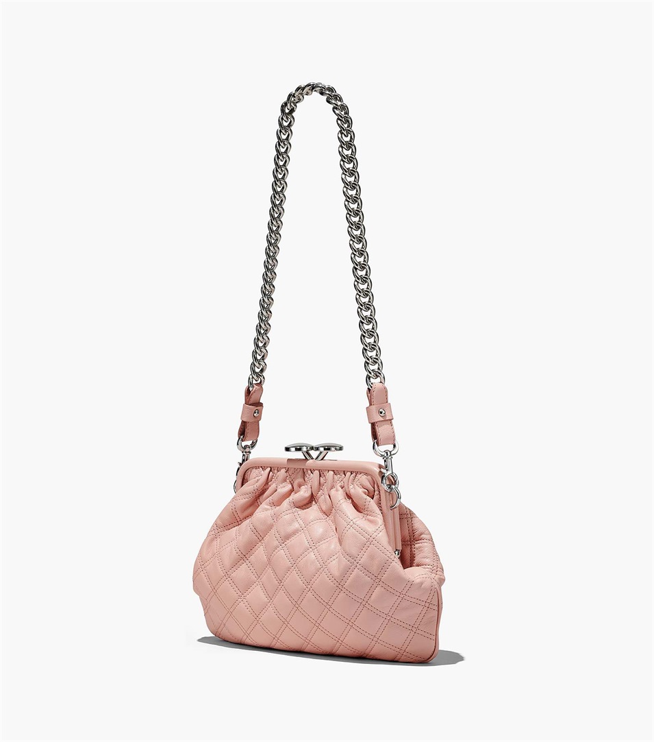 Bolsas Marc Jacobs Re-Edition Quilted Leather Little Stam Mujer Rosas | Peru-45307