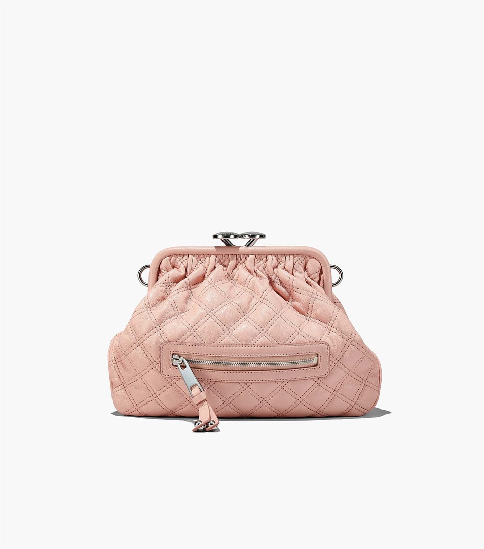 Bolsas Marc Jacobs Re-Edition Quilted Leather Little Stam Mujer Rosas | Peru-45307