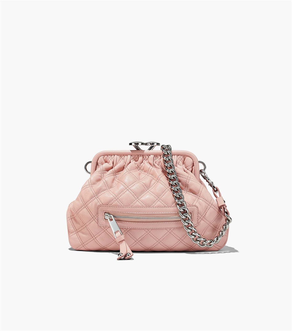 Bolsas Marc Jacobs Re-Edition Quilted Leather Little Stam Mujer Rosas | Peru-45307