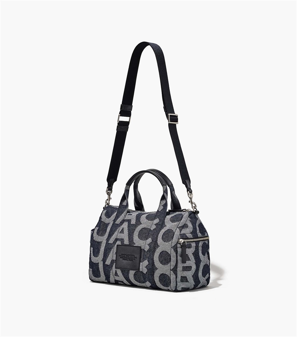 Bolsas Marc Jacobs The Monogram Denim Duffle Mujer Azules | Peru-10397