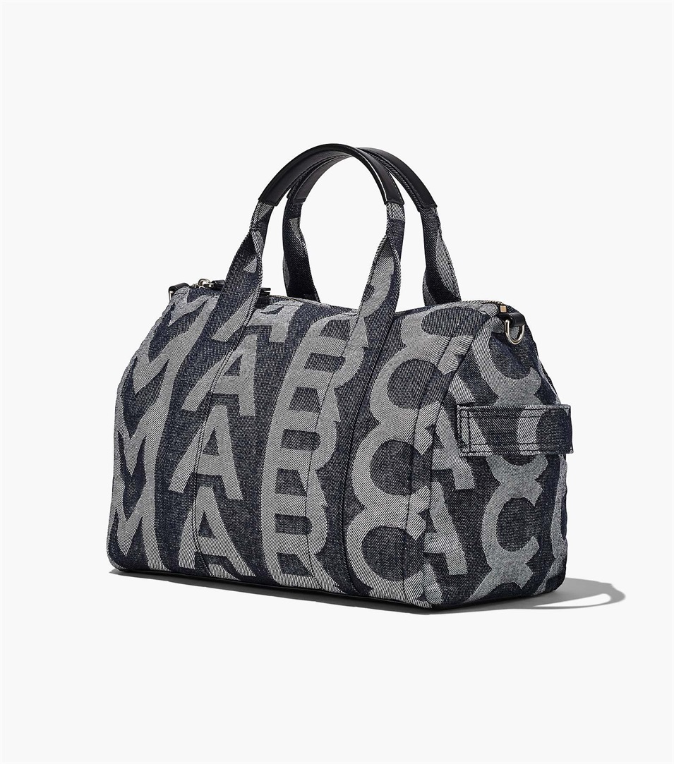 Bolsas Marc Jacobs The Monogram Denim Duffle Mujer Azules | Peru-10397