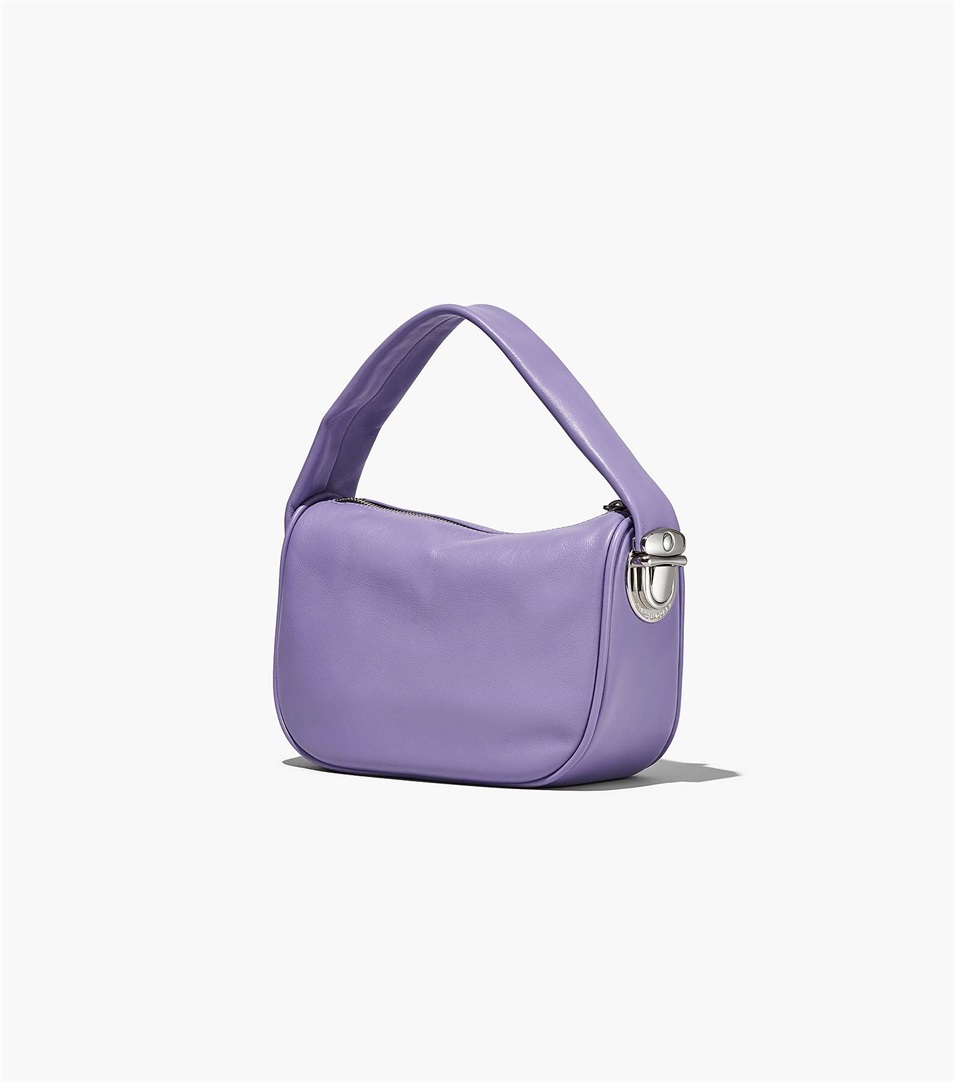 Bolsas Marc Jacobs The Pushlock Mini Hobo Mujer Moradas | Peru-09234