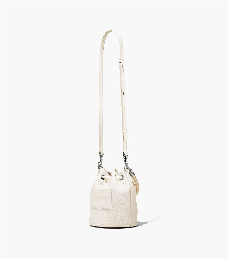 Bolso Saco Marc Jacobs The Leather Mujer Plateadas | Peru-04396