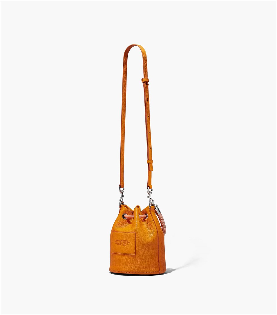 Bolso Saco Marc Jacobs The Leather Mujer Naranjas | Peru-05783