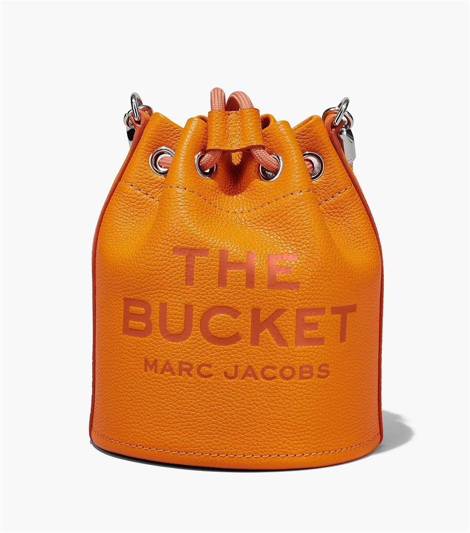 Bolso Saco Marc Jacobs The Leather Mujer Naranjas | Peru-05783