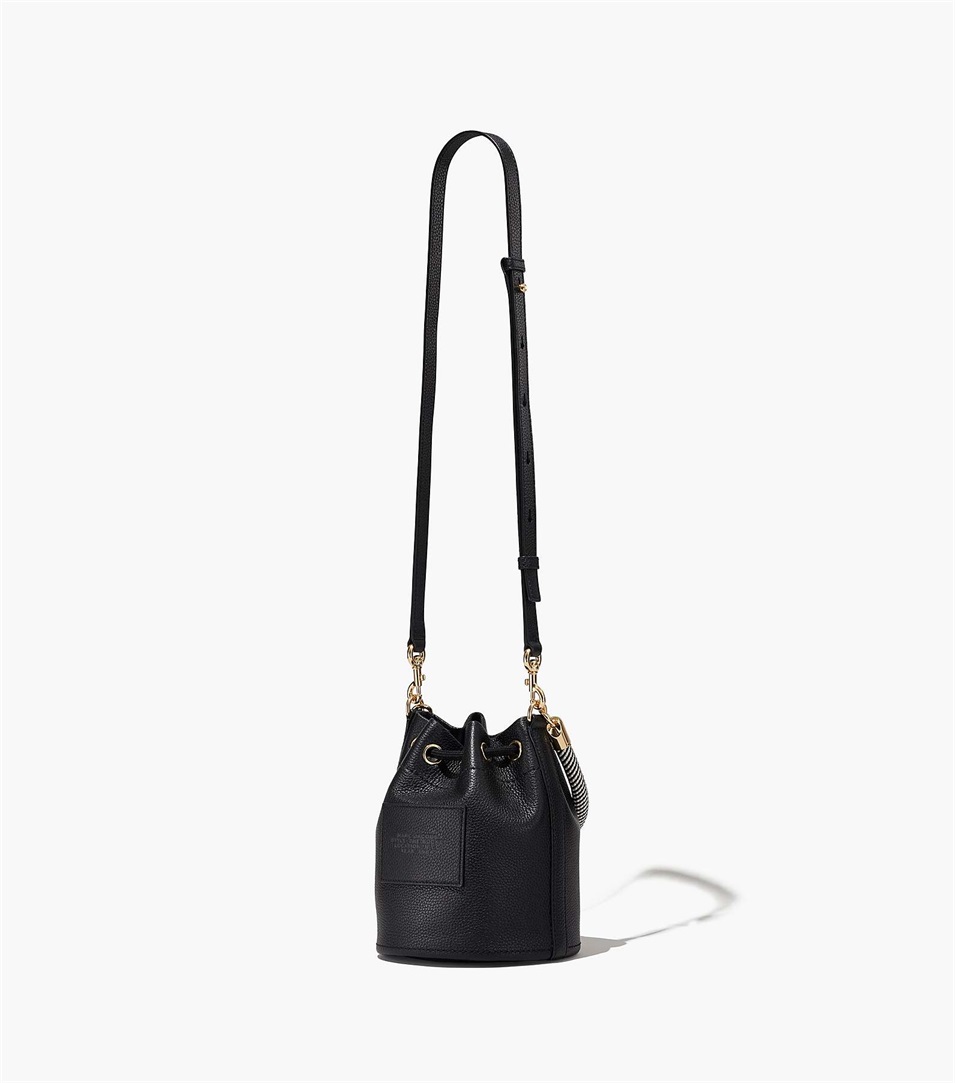 Bolso Saco Marc Jacobs The Leather Mujer Negras | Peru-27405