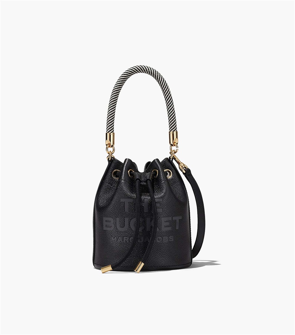 Bolso Saco Marc Jacobs The Leather Mujer Negras | Peru-27405