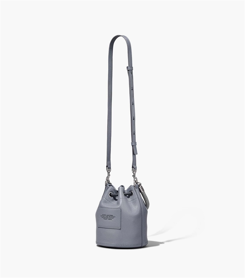 Bolso Saco Marc Jacobs The Leather Mujer Gris | Peru-83290