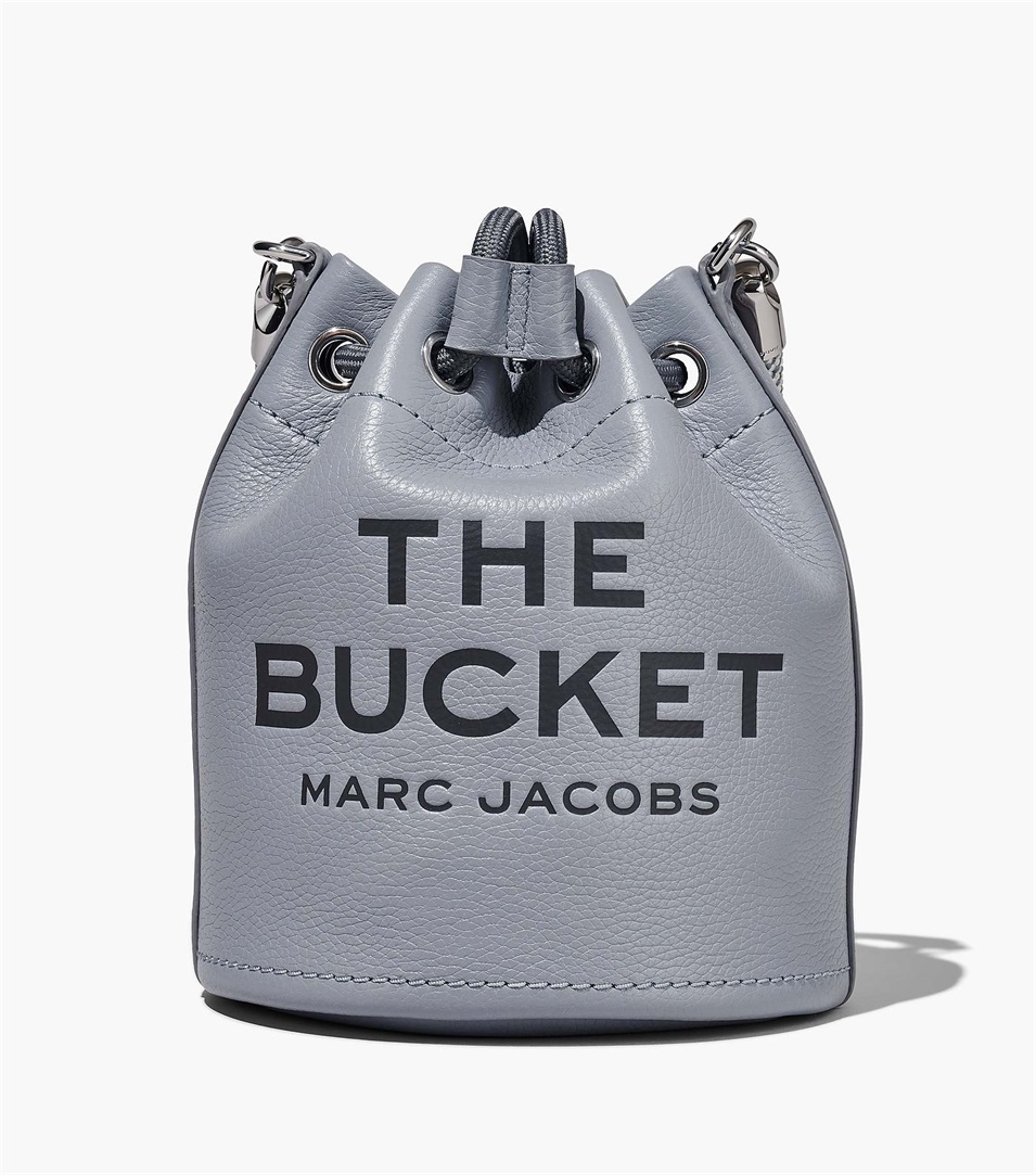 Bolso Saco Marc Jacobs The Leather Mujer Gris | Peru-83290