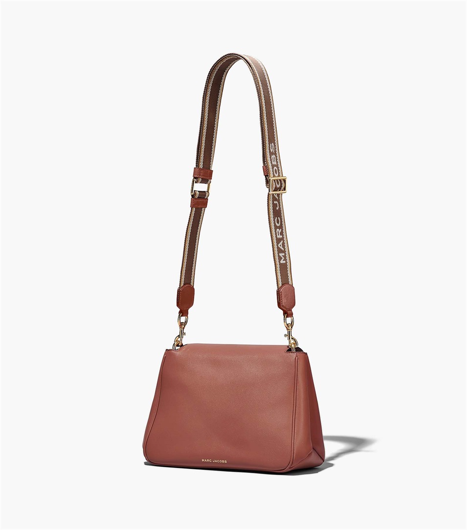 Bolso Satchel Marc Jacobs The J Marc Chain Mujer Chocolate | Peru-87094