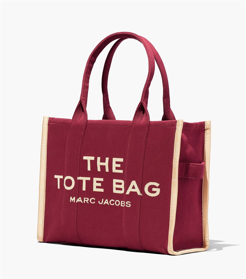 Bolso Tote Marc Jacobs The Jacquard Large Mujer Rojas | Peru-35617