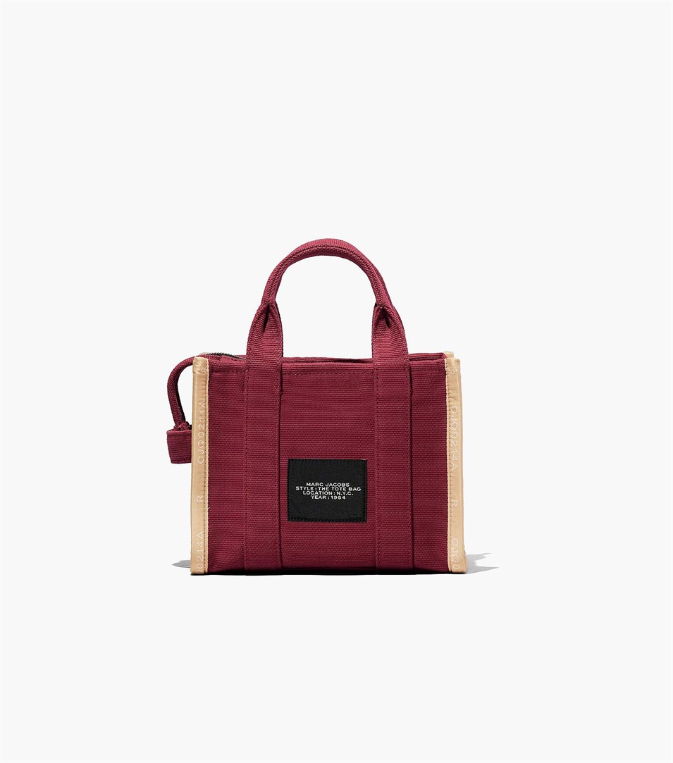 Bolso Tote Marc Jacobs The Jacquard Mini Mujer Rojas | Peru-01958