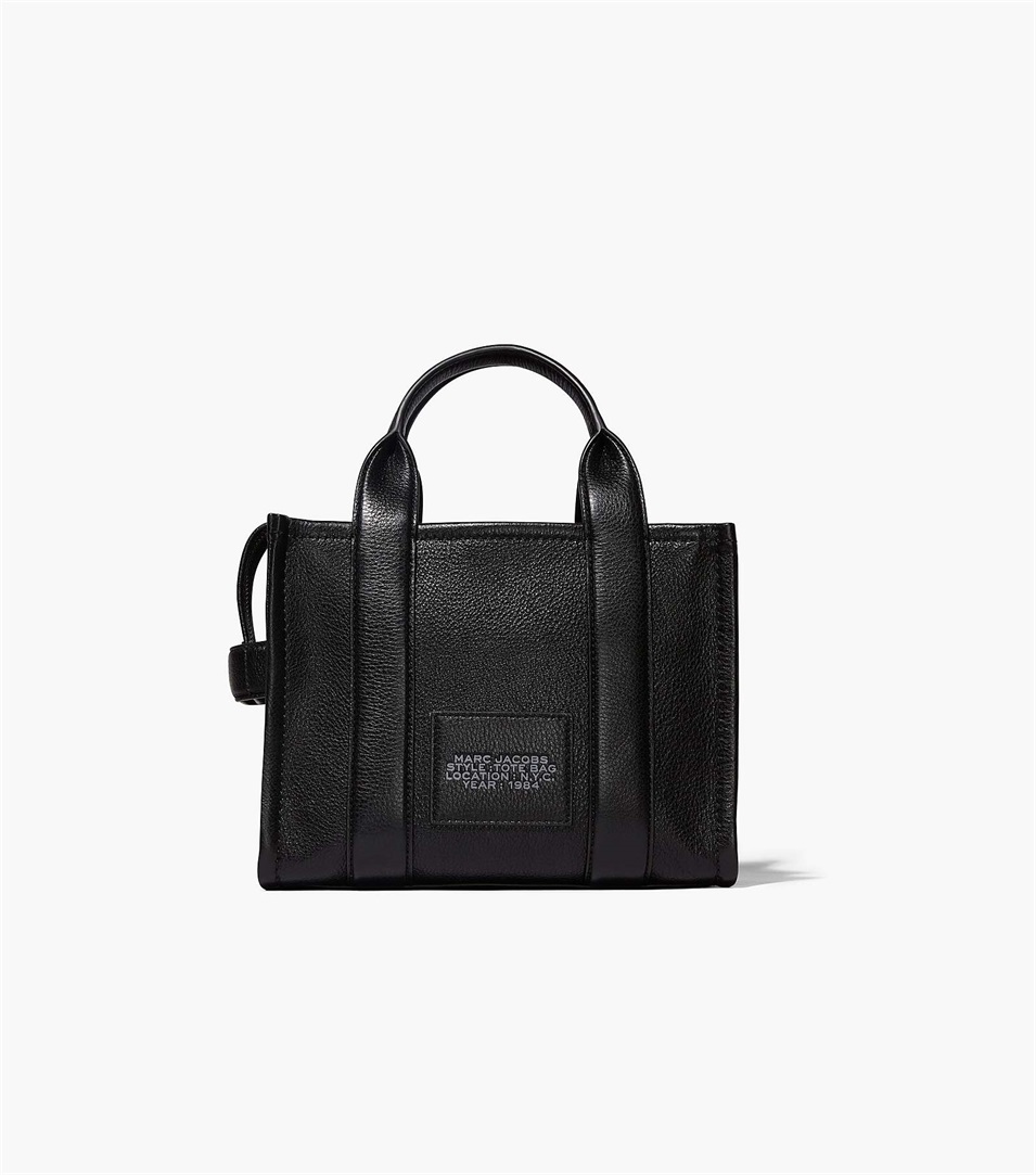 Bolso Tote Marc Jacobs The Leather Mini Mujer Negras | Peru-26549