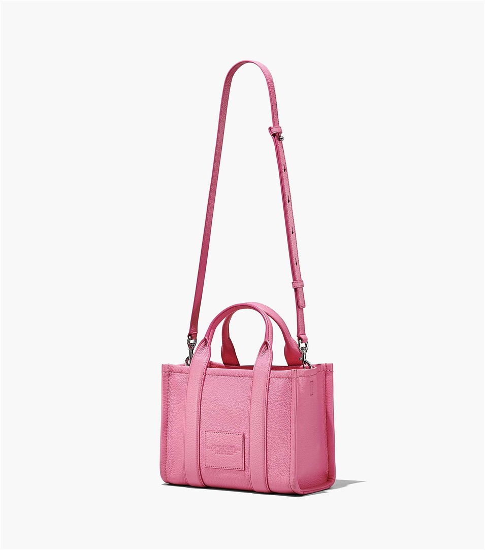 Bolso Tote Marc Jacobs The Leather Mini Mujer Rosas | Peru-50142