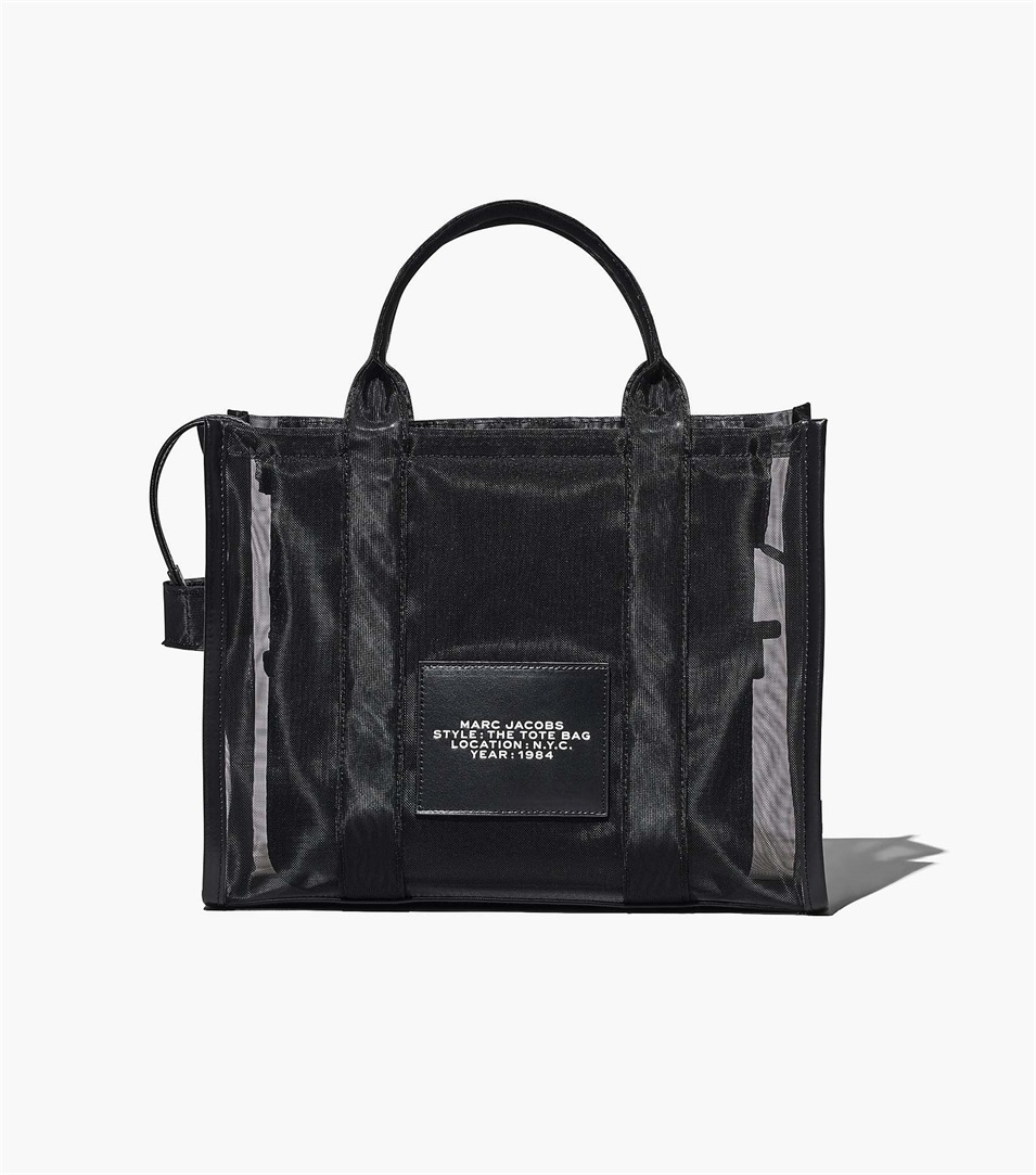 Bolso Tote Marc Jacobs The Mesh Medium Mujer Negras | Peru-16957