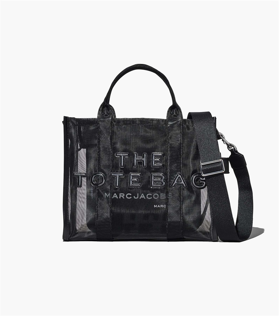 Bolso Tote Marc Jacobs The Mesh Medium Mujer Negras | Peru-16957