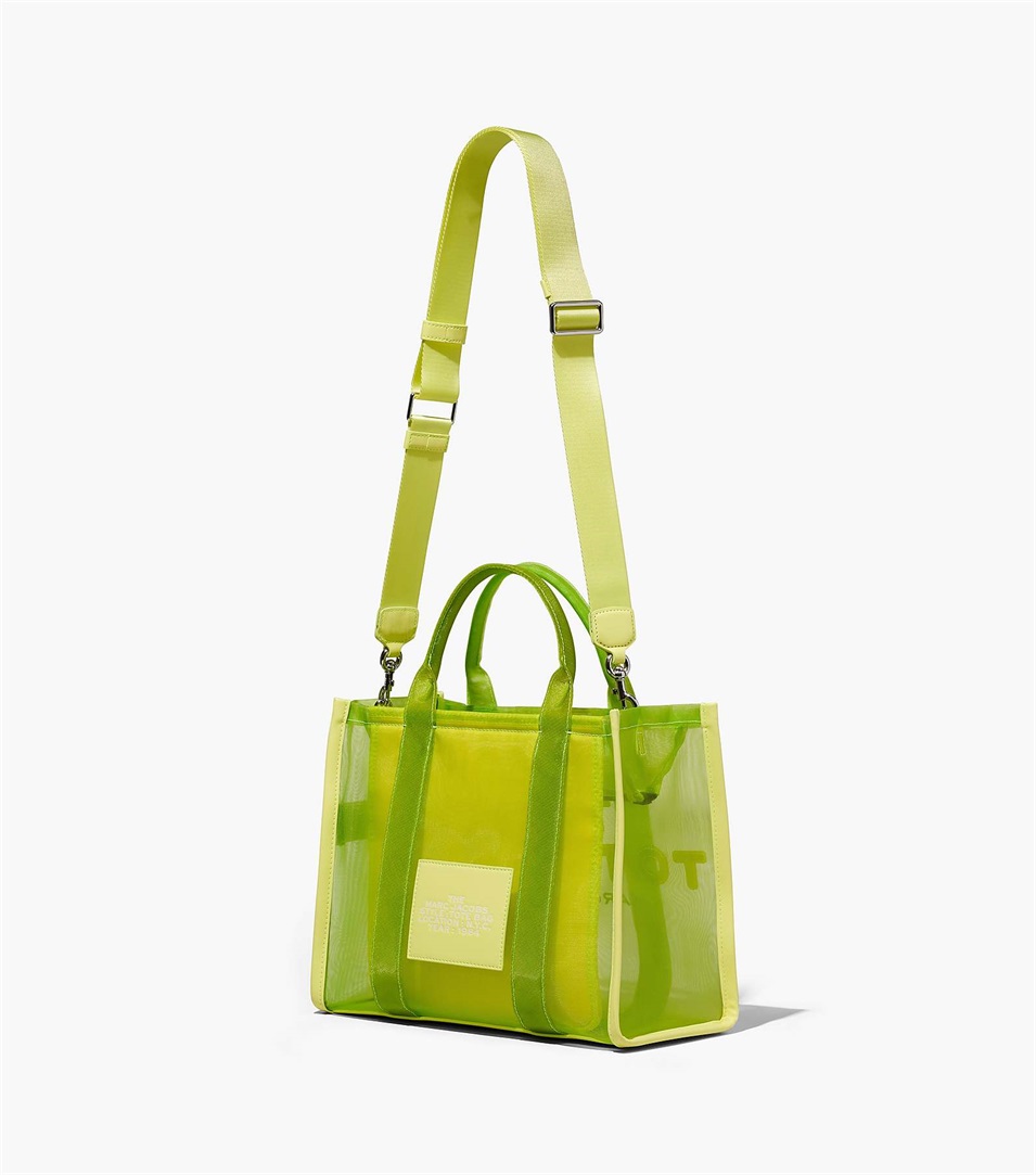 Bolso Tote Marc Jacobs The Mesh Medium Mujer Verde Claro | Peru-89407