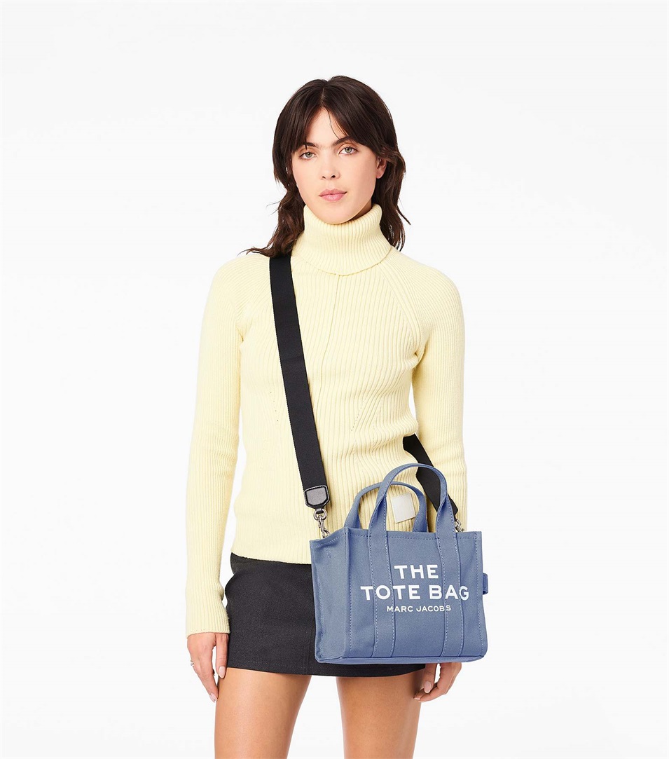 Bolso Tote Marc Jacobs The Mini Mujer Azules Gris | Peru-23418