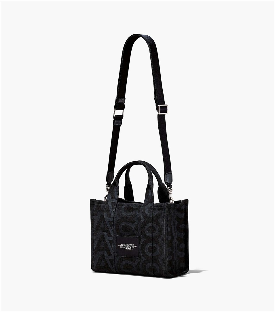 Bolso Tote Marc Jacobs The Outline Monogram Mini Mujer Negras Multicolor | Peru-12453