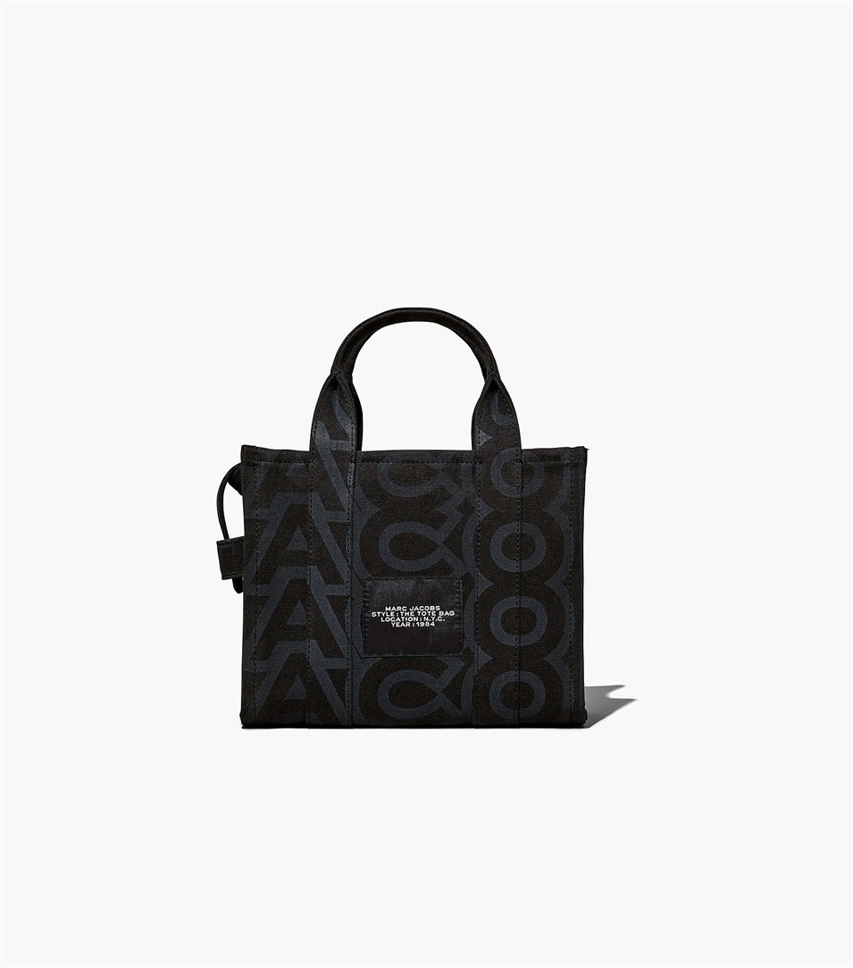 Bolso Tote Marc Jacobs The Outline Monogram Mini Mujer Negras Multicolor | Peru-12453