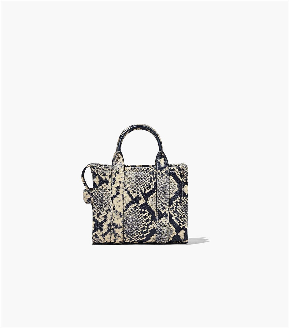 Bolso Tote Marc Jacobs The Snake-Embossed Micro Mujer Gris Multicolor | Peru-26590