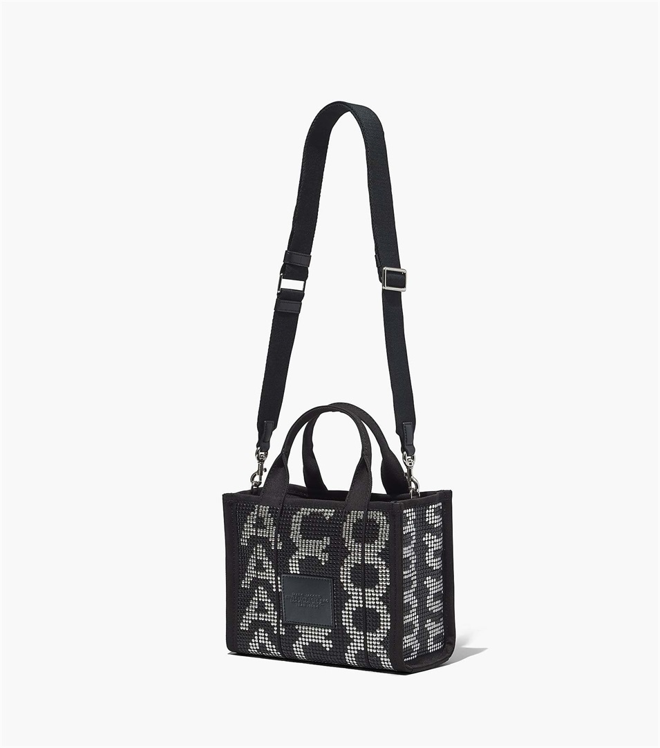 Bolso Tote Marc Jacobs The Studded Monogram Mini Mujer Negras Multicolor | Peru-40791