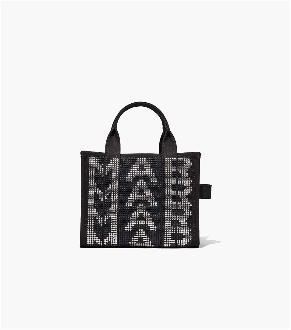 Bolso Tote Marc Jacobs The Studded Monogram Mini Mujer Negras Multicolor | Peru-40791