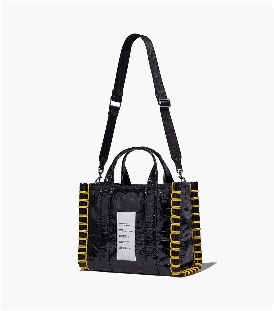 Bolso Tote Marc Jacobs The Tarp Medium Mujer Negras | Peru-15468