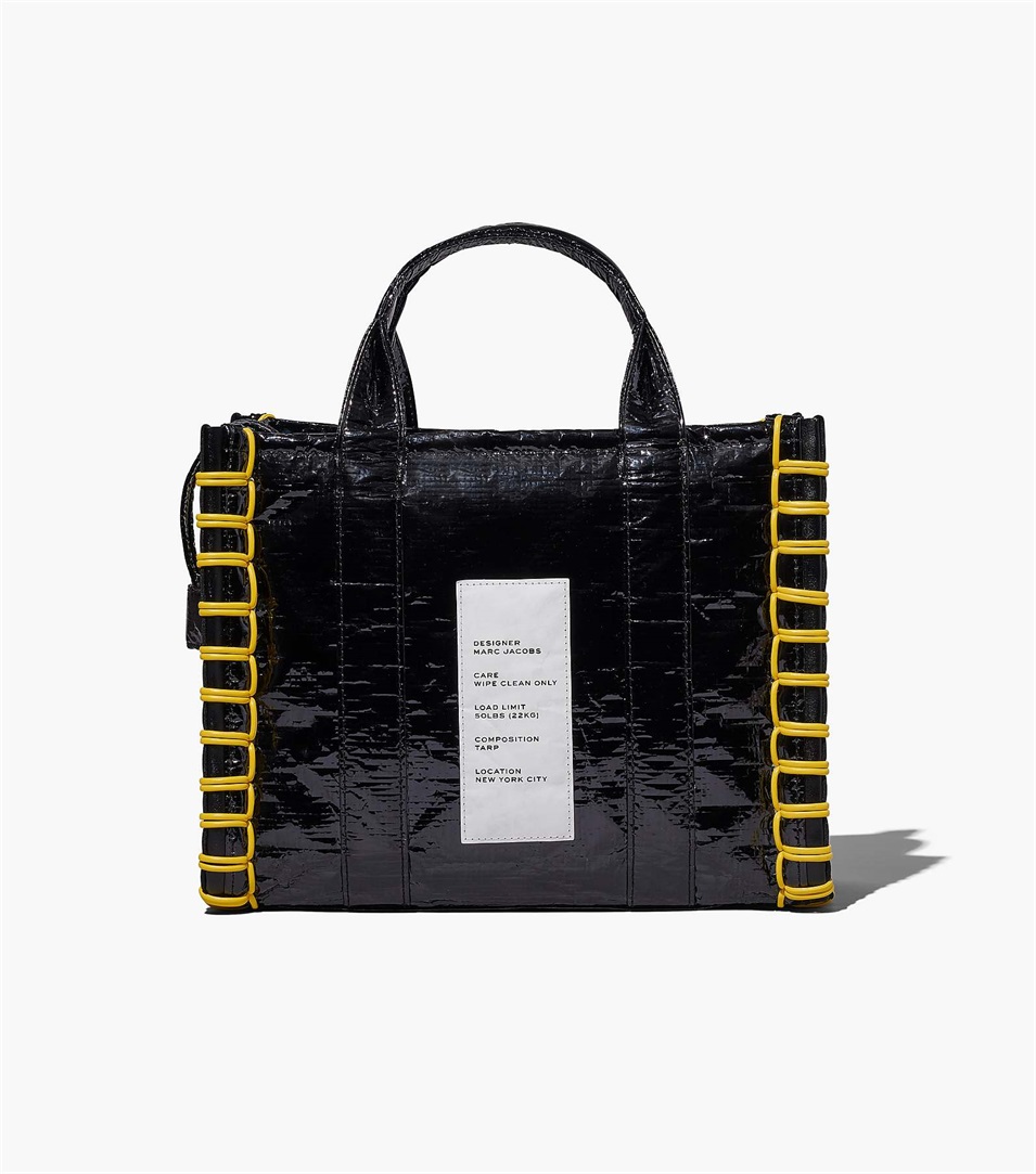 Bolso Tote Marc Jacobs The Tarp Medium Mujer Negras | Peru-15468