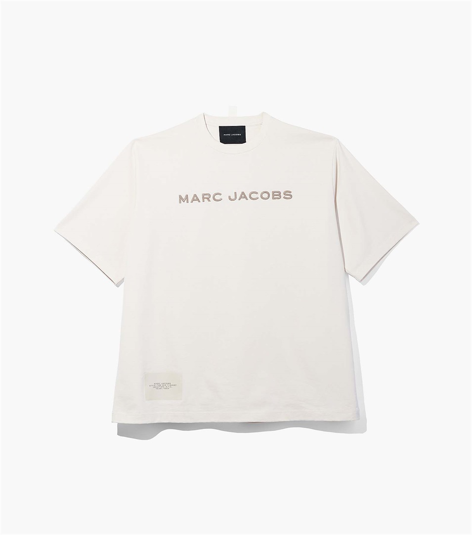 Camiseta Marc Jacobs The Big Mujer Blancas | Peru-18746