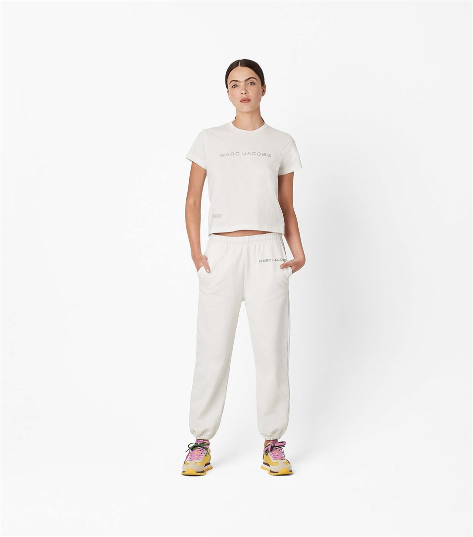 Camiseta Marc Jacobs The Mujer Blancas | Peru-32018