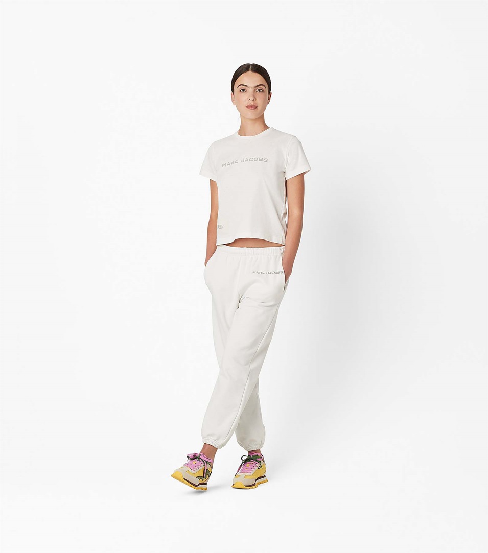 Camiseta Marc Jacobs The Mujer Blancas | Peru-32018