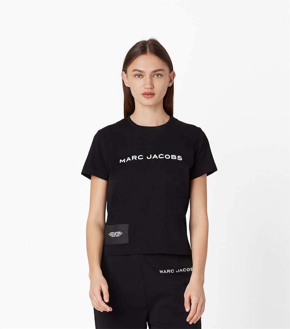 Camiseta Marc Jacobs The Mujer Negras | Peru-05426