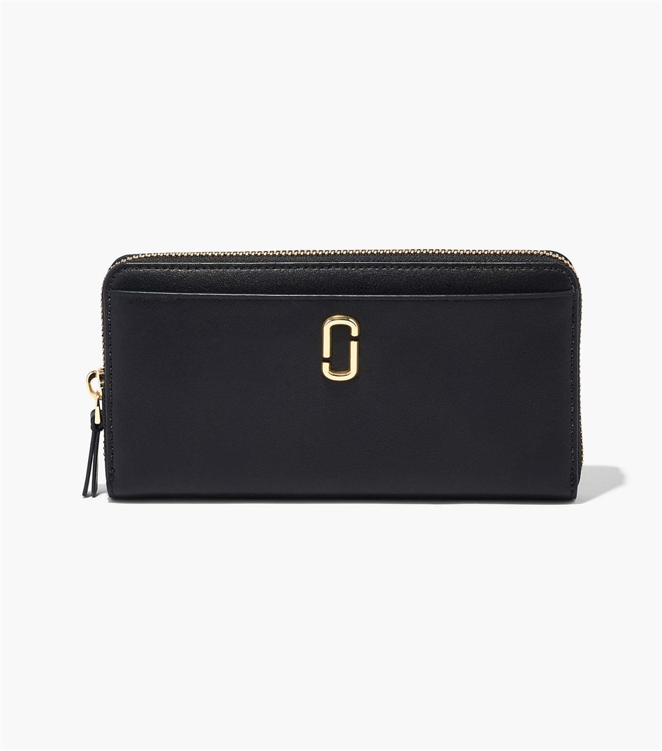 Carteras Marc Jacobs The J Marc Continental Mujer Negras | Peru-46035